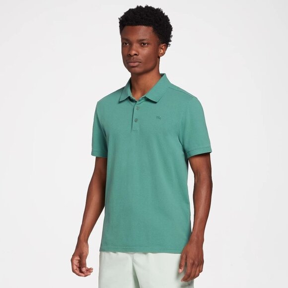 NWT‎ VRST Men's Pique Polo in Serene Green Size Small - Picture 1 of 9